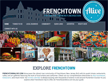 Tablet Screenshot of frenchtownalive.com
